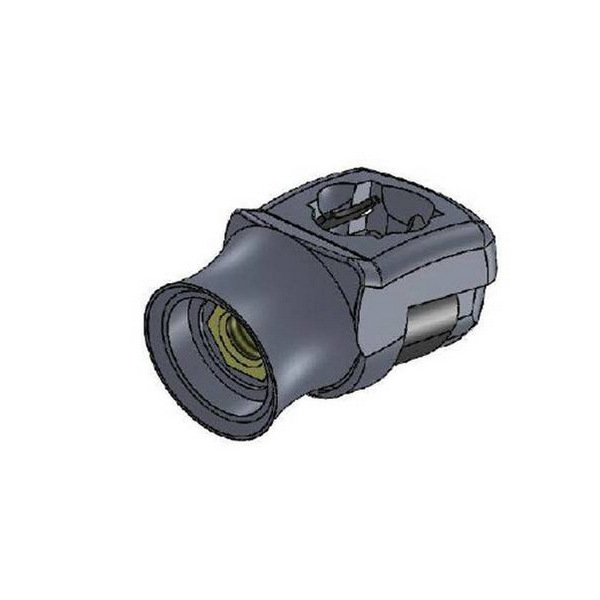 Πλαστική φωλιά με μεταλλικό σπείρωμα