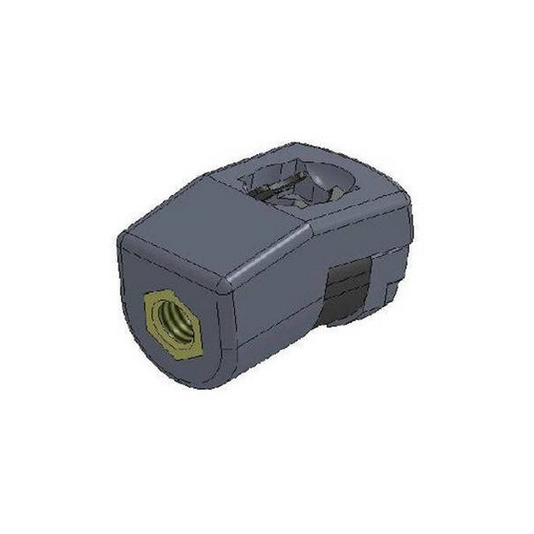 Πλαστική φωλιά με μεταλλικό σπείρωμα